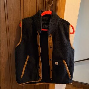 Carhartt Black and Brown Vest